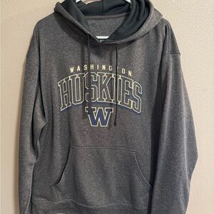 Gray Washington Huskies Hoodie
